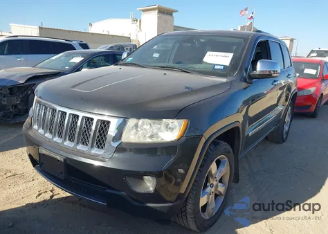 2013 Jeep Grand Cherokee Overland из США, поврежденный, VIN 1C4RJFCG7DC607095
